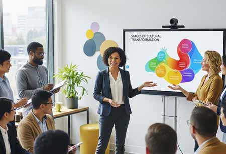 The Role of Leadership in Driving Cultural Change During Transformation